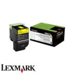 טונר לקסמרק צהוב LEXMARK 70C8HY0  3K