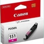 ראש דיו קנון אדום CANON CLI551M 0.3K