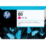ראש דיו אדום HP 80 C4847A 350ml