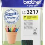 מיכל דיו ברדר צהוב LC3217Y