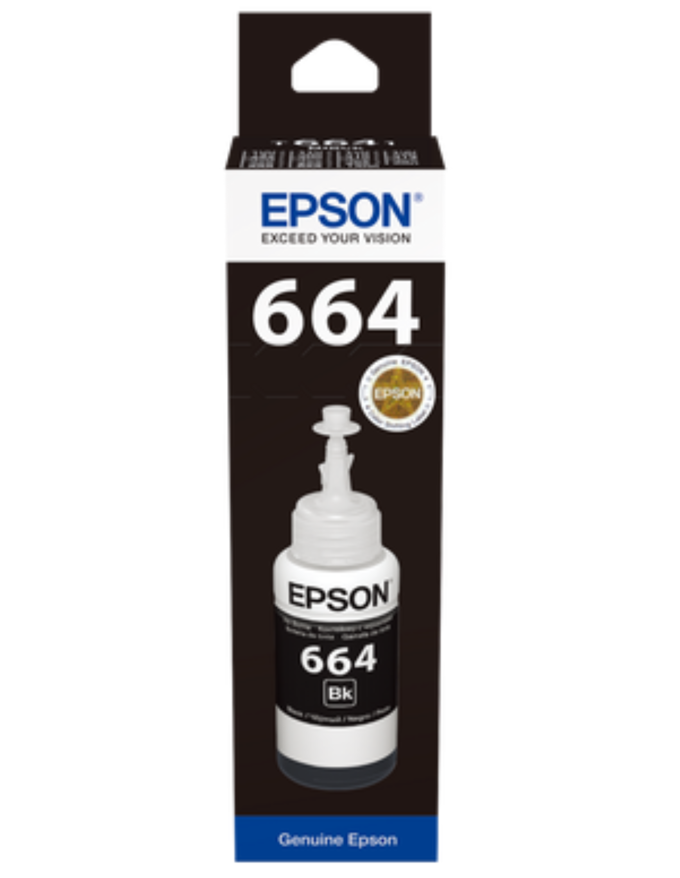 בקבוק דיו שחור EcoTank Black INK BOTTLE T6641