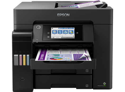 מדפסת משולבת צבעונית EPSON EcoTank L6570