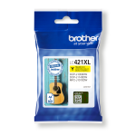 ראש דיו ברדר צהוב BROTHER LC421XLY 0.5K